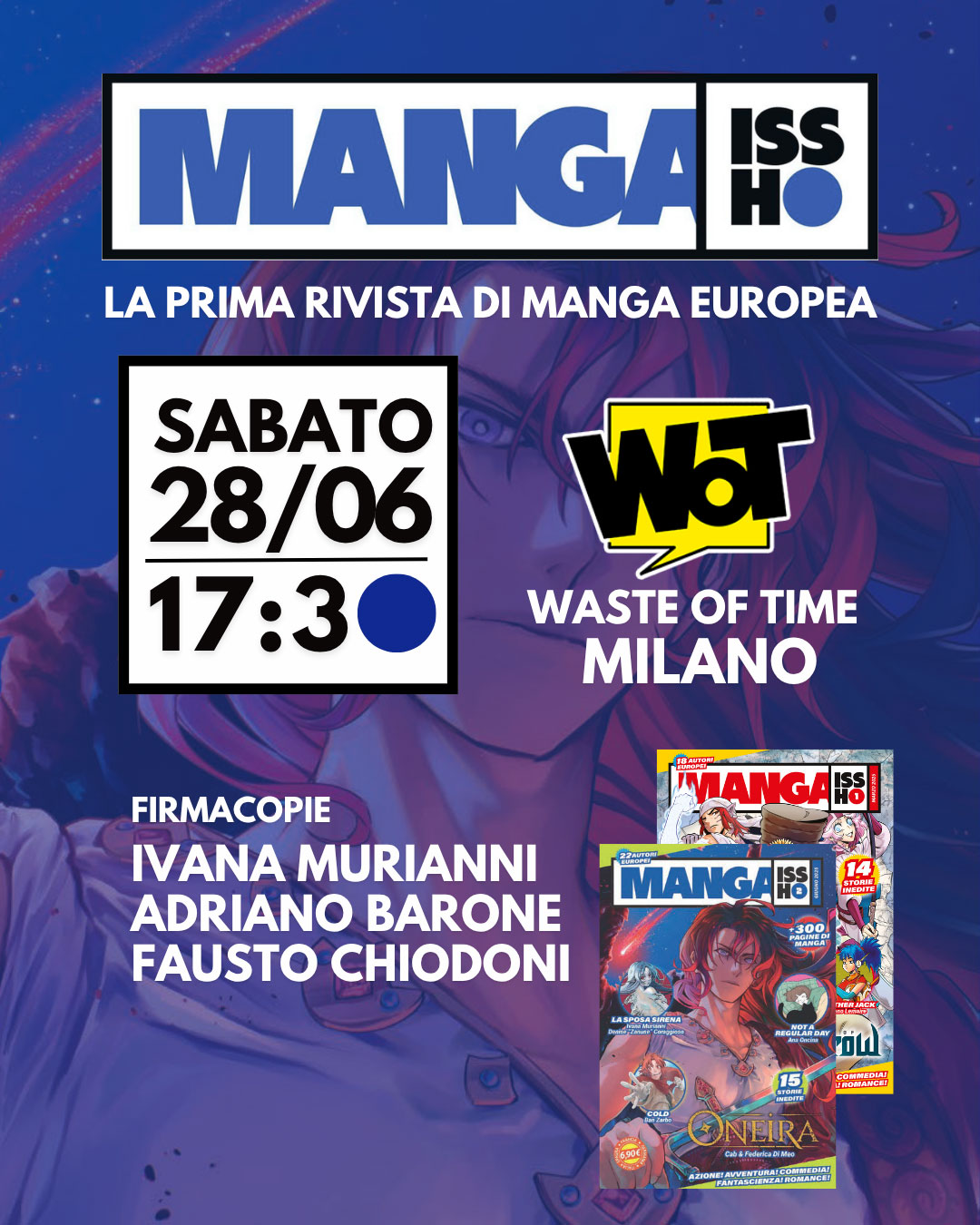 Ospitiamo il Tour STAR COMICS – Sabato 28 Giugno