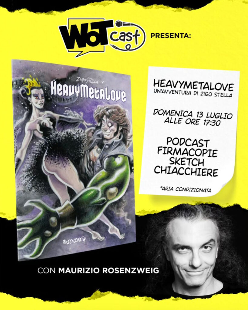 WoTCast: Eventi esclusivi tra fumetti, podcast e incontri dal vivo!